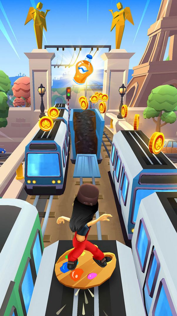 地铁跑酷黑客菜单(SUBWAY SURF)截图1