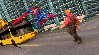 3d空中超人图3