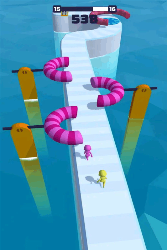 接住金杯像素人竞速大混战截图4