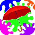 染色雨伞大乱斗图标
