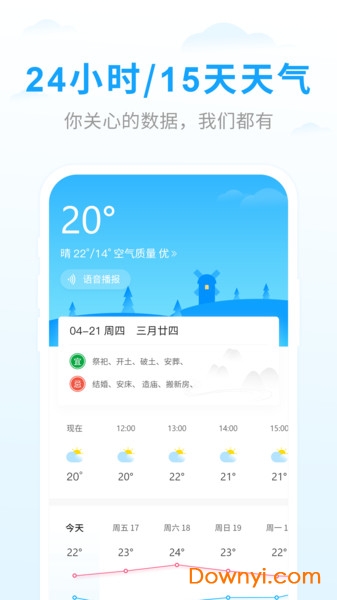 15天天气预报