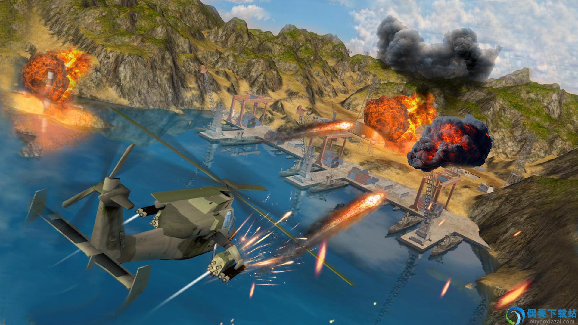 战争直升机射击截图4