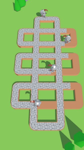 人类彩绘道路图1
