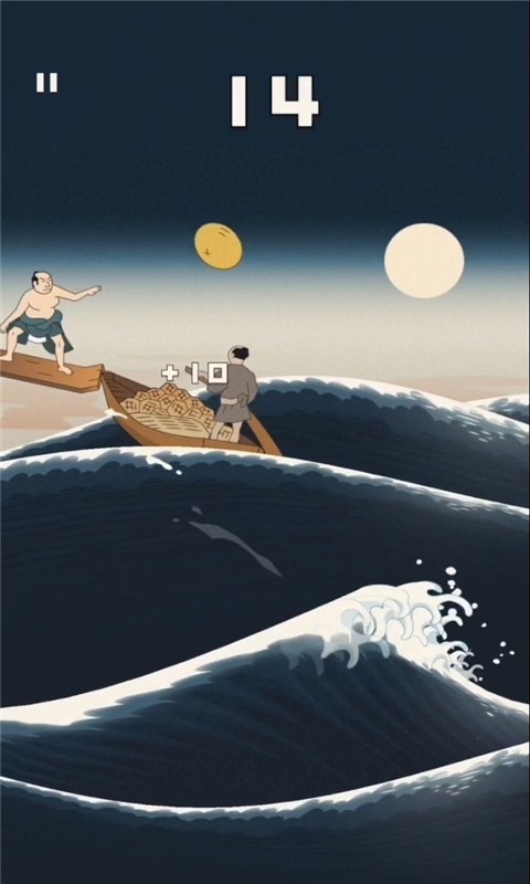 浮世绘冲浪图3