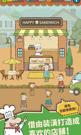 快乐三明治咖啡店手游(sandwich)