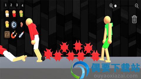 火柴人布偶游乐场游戏