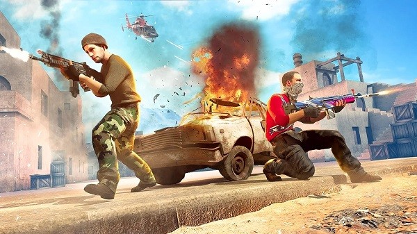 突击队射击2无限金币版图2