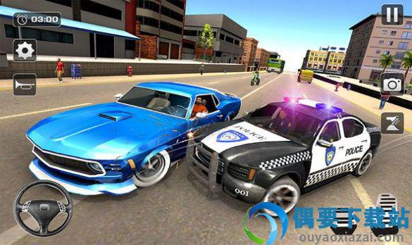 疯狂城市警车驾驶图2