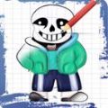 如何画Sans