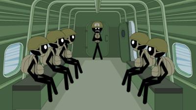 跳伞火柴人游戏图4