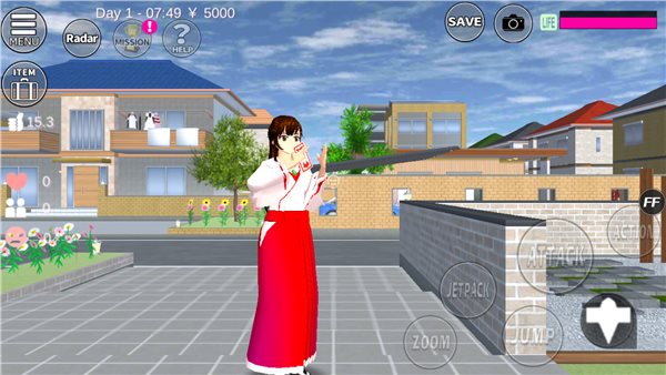 樱花校园模拟器高马尾版