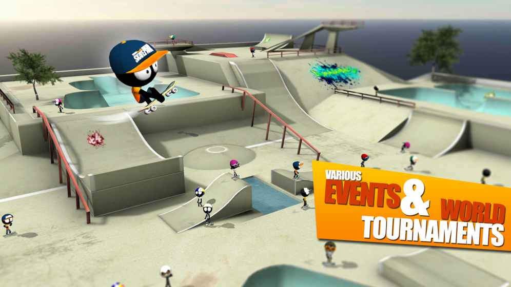 StickmanSkateBattle中文版截图4