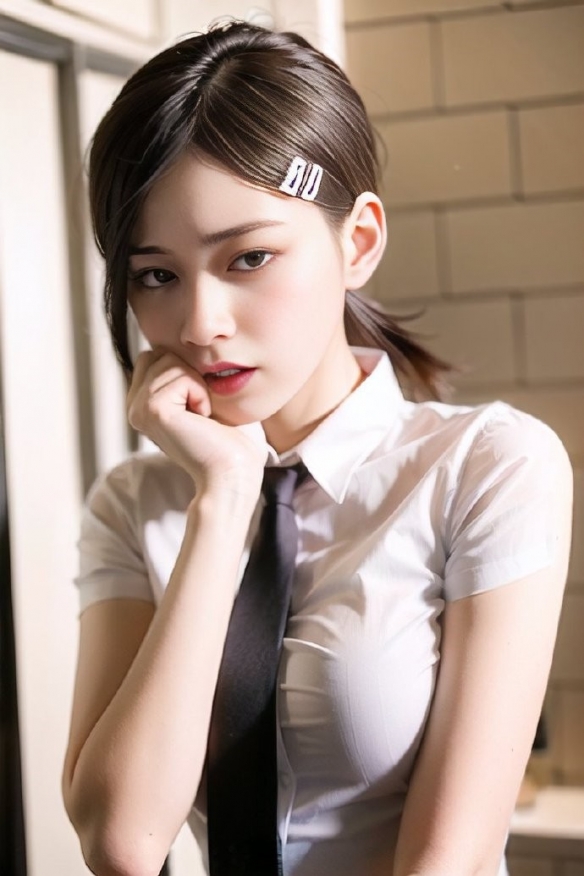 AI绘制梦寐以求的美少女图集！绝美身材真是太顶了！