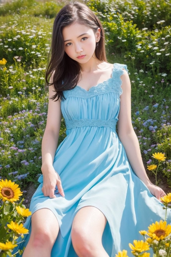 AI绘制梦寐以求的美少女图集！绝美身材真是太顶了！