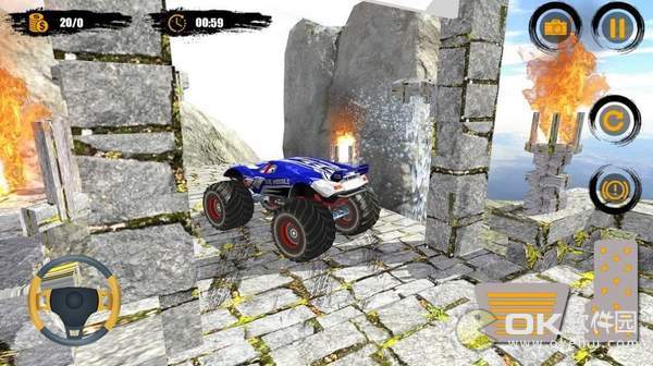超级斜坡登山4x4驾驶