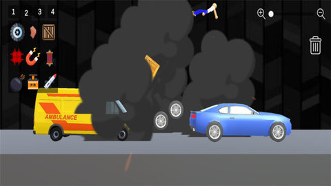 火柴人布偶游乐场游戏截图4