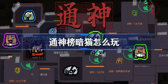 通神榜暗猫怎么玩 通神榜暗猫搭配攻略