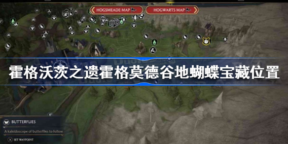 霍格沃茨遗产霍格莫德谷地蝴蝶在哪 霍格沃茨之遗霍格莫德谷地蝴蝶宝藏位置
