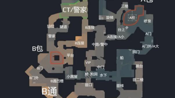 csgo阿努比斯地图报点点位一览