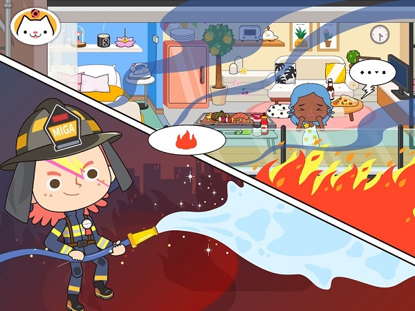米加小镇消防局完整版图2