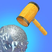 铝箔敲敲敲3D图标