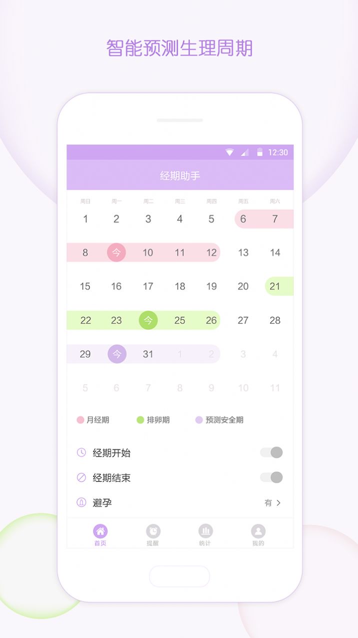 大姨妈记录图1