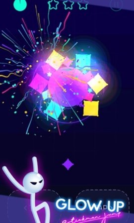火柴人炫光跳跃图1