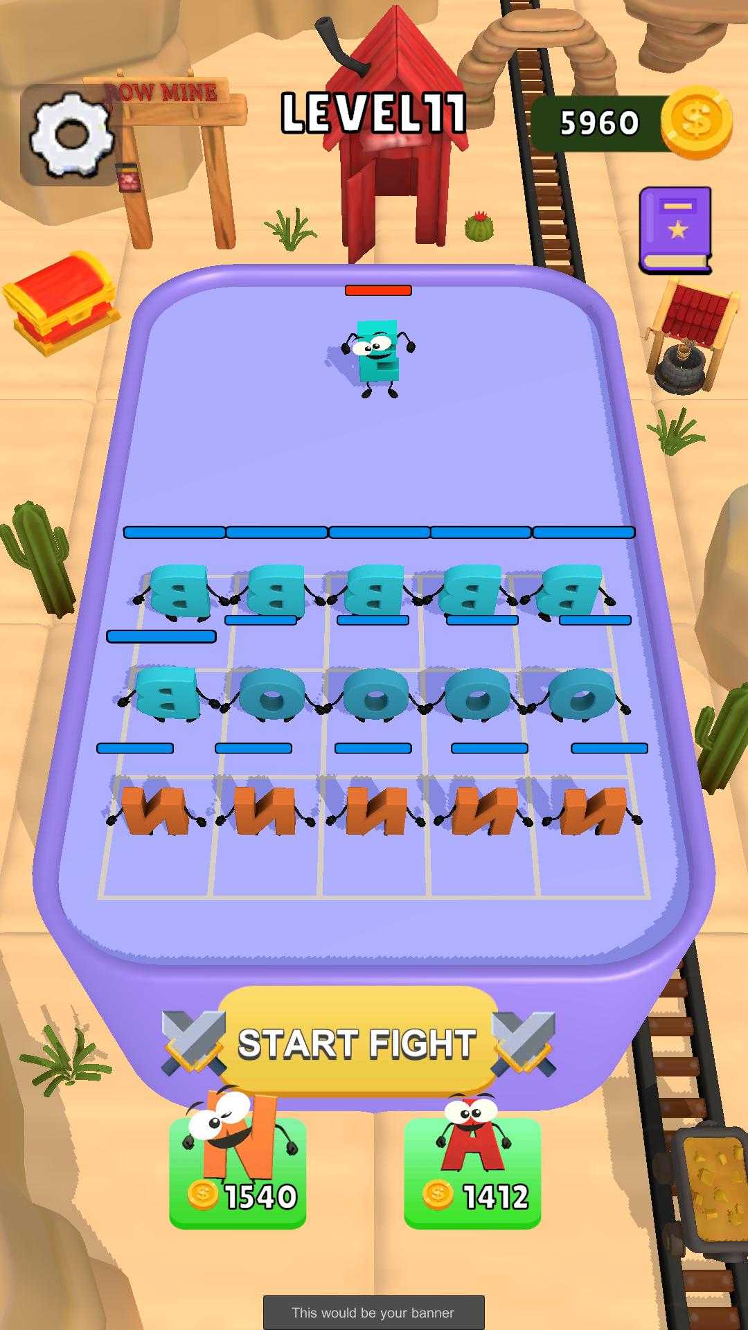 字母合并进化游戏