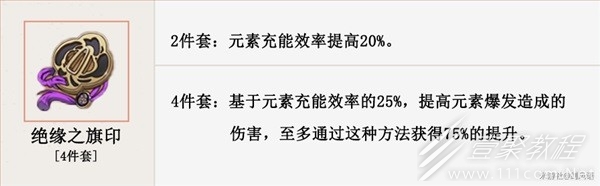 原神雷电将军装备及队伍搭配一览