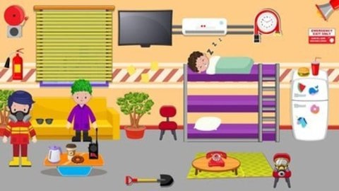 宝宝消防救援图3