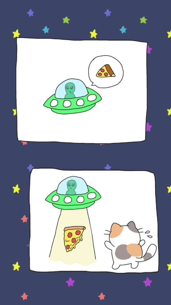 太空猫我想吃披萨图2