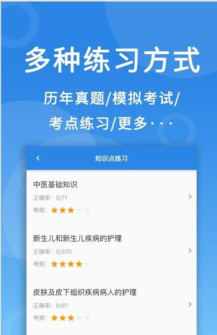 微易用护师医考题库图3