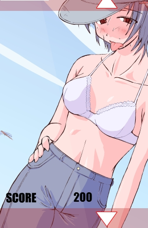 怕热的美女图1