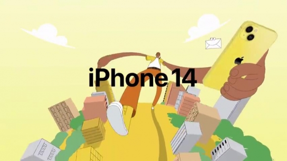 iPhone 14系列黄色配色宣传片 想象天马行空层出不穷