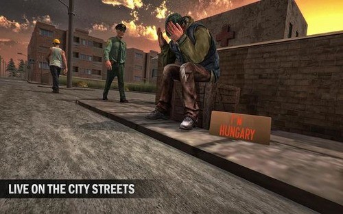 流浪汉模拟器最新版本TrampSimulatorHomelessGames图2