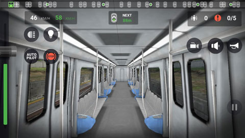 地铁模拟器3D模拟列车司机