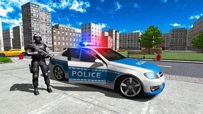 警车司机之城游戏手机版图1