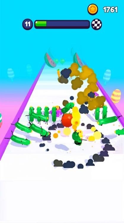 水果障碍竞赛3D