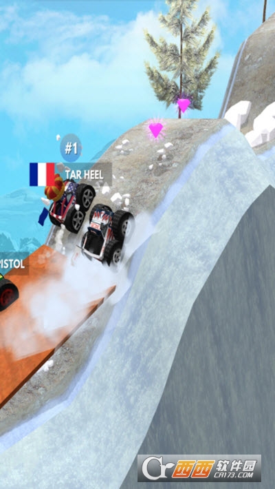 爬坡四驱车图2