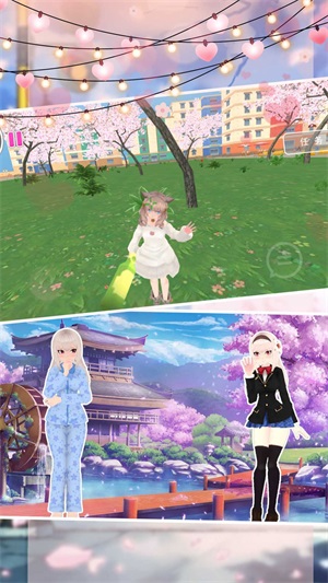 樱花浪漫高校模拟图3