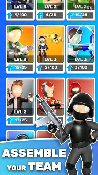 点点勇士无限金币钻石版(HeroSquad)截图3