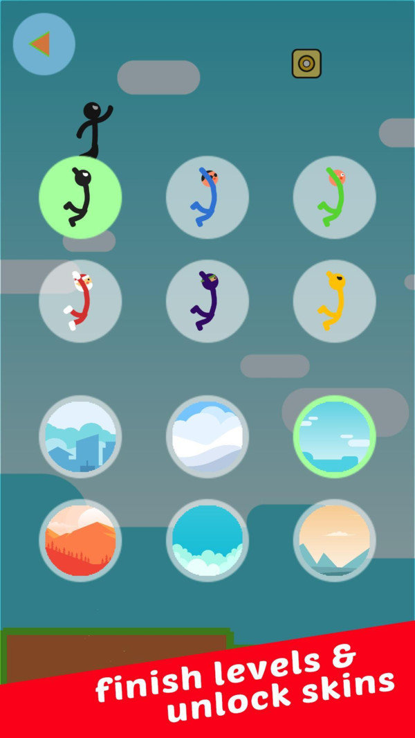 蜘蛛火柴人秋千图3