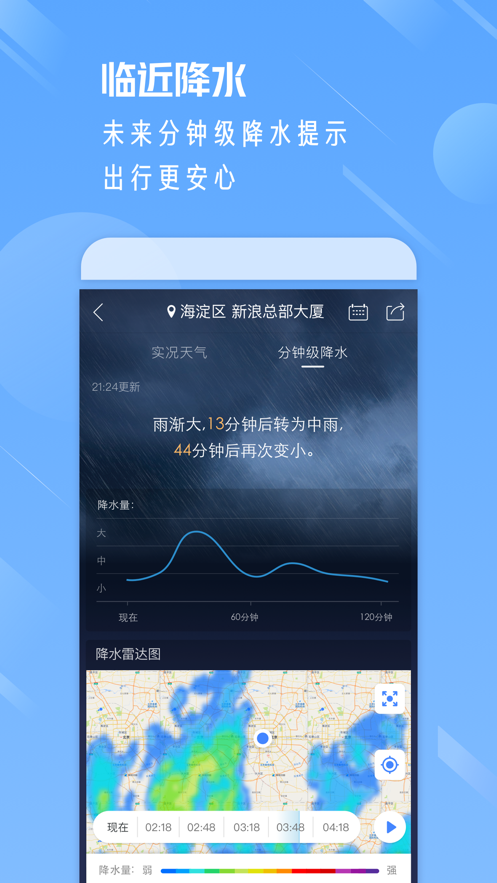 天气通天气预报截图1