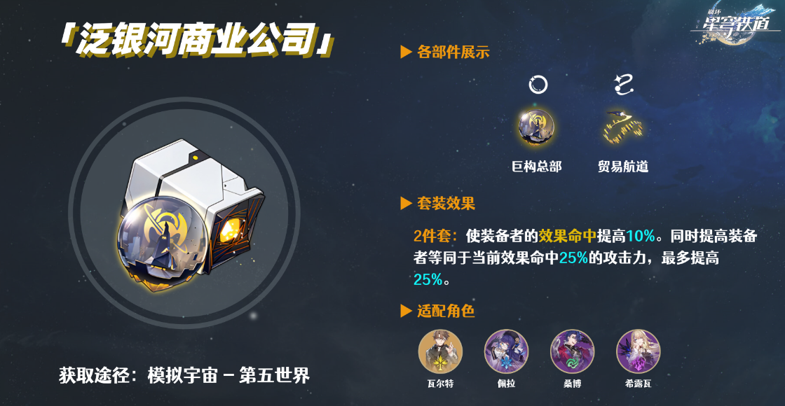 崩坏星穹铁道桑博遗器选择哪几个 桑博遗器哪几个好用