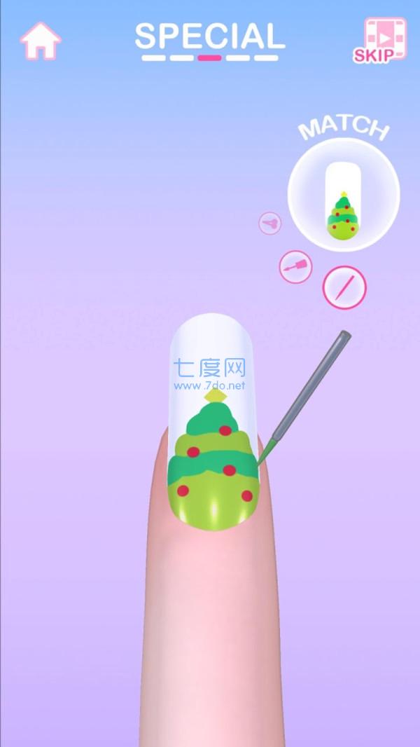 臭弟弟美甲店游戏图1