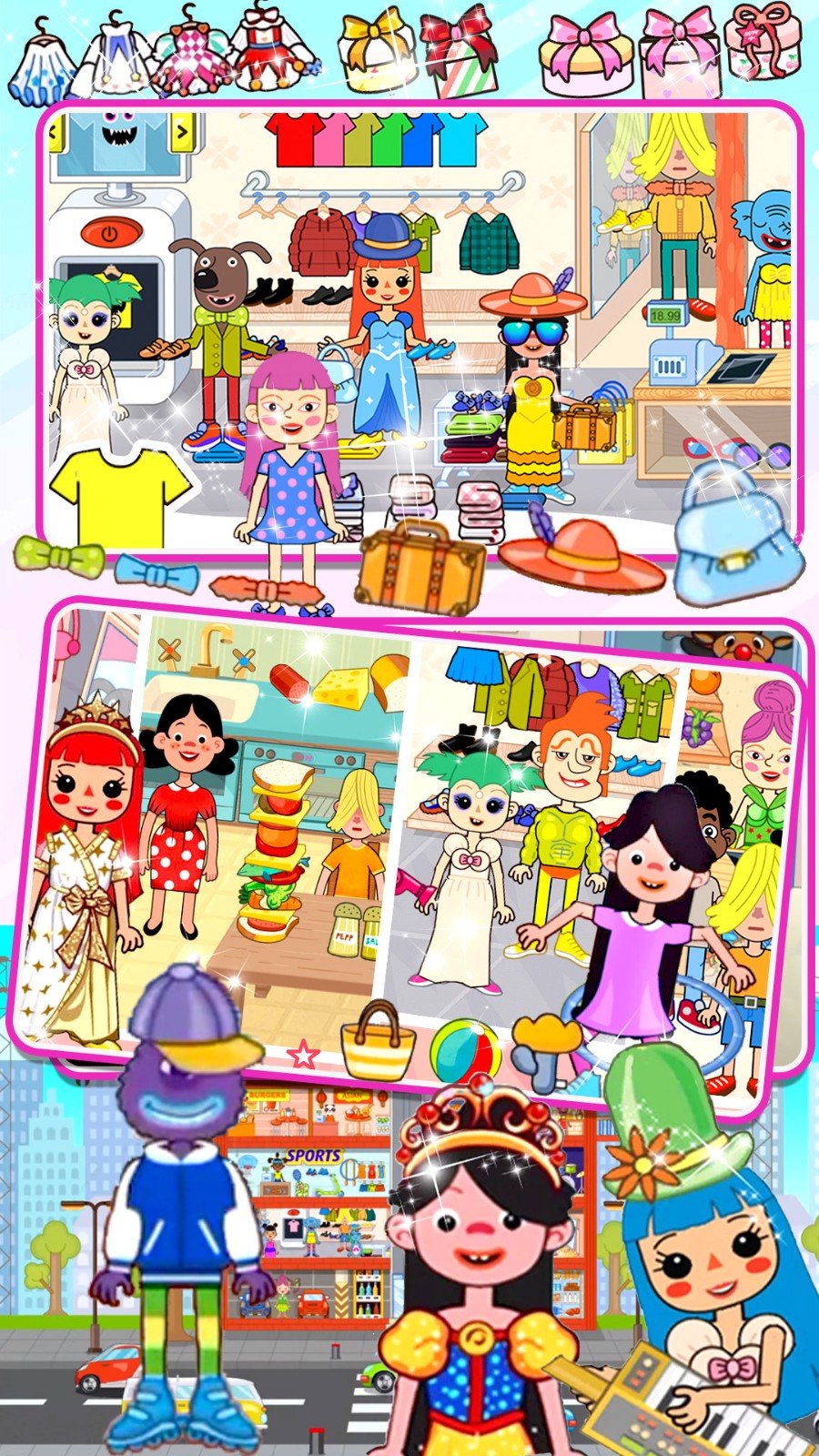 托卡世界完整版图1