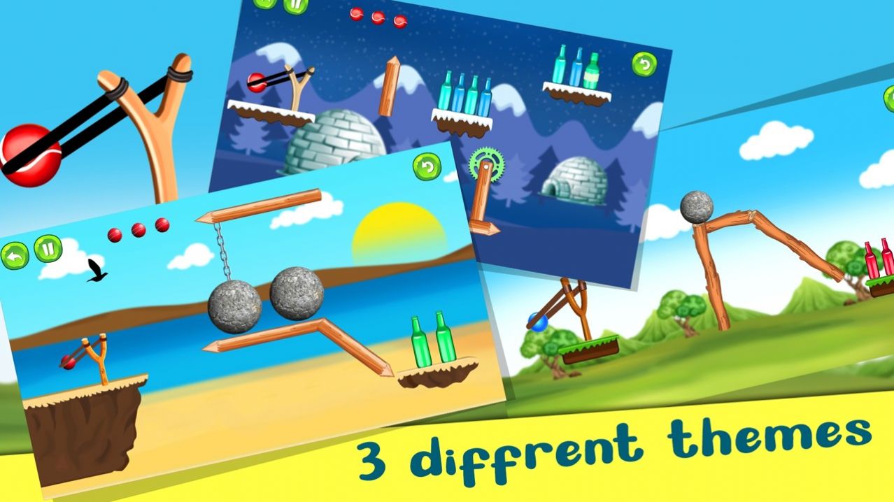 瓶子击倒命中图4