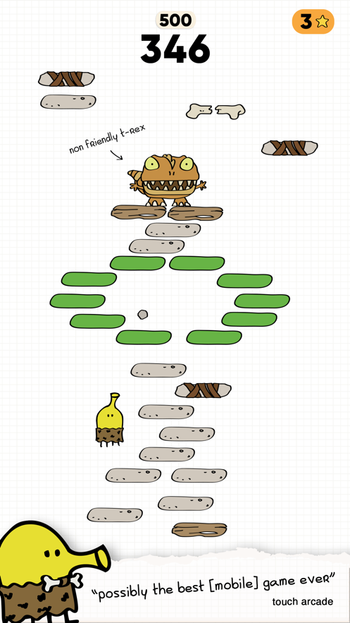 DoodleJump游戏中文版截图2