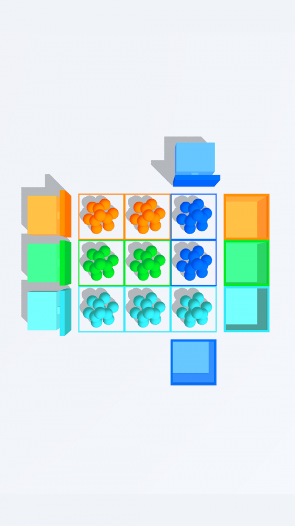 彩虹小球3D图3