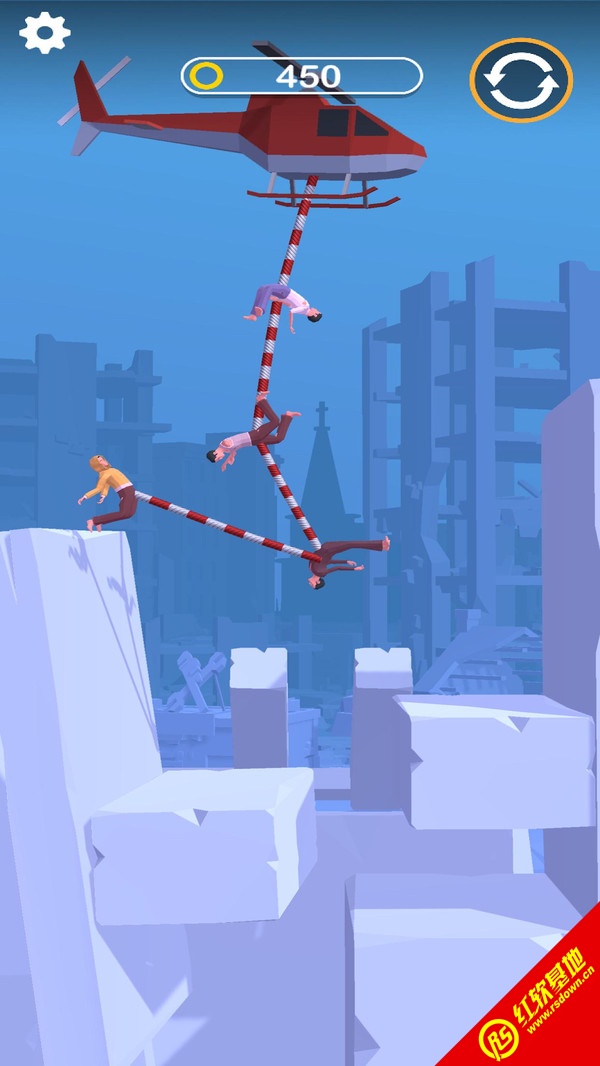 直升机救援模拟